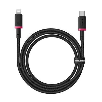 Datový a nabíjecí kabel USB-C - Lightning Baseus Dura Series, 20W, 1m, Červeno-černý P10377800U01-01