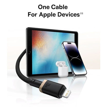 Datový a nabíjecí kabel USB-C - Lightning Baseus Dura Series, 20W, 1m, Červeno-černý P10377800U01-01