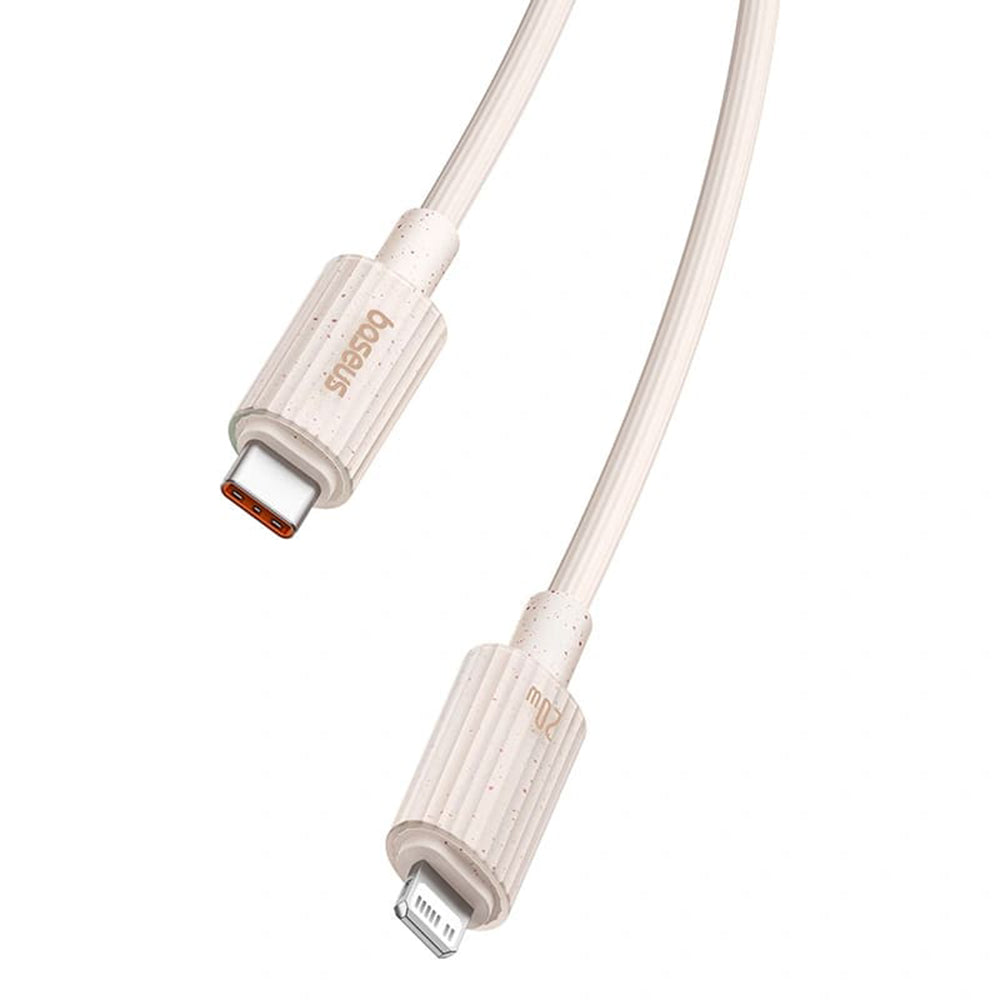 Datový a nabíjecí kabel USB-C - Lightning Baseus Habitat, 20W, 1m, zelený P10360201631-00