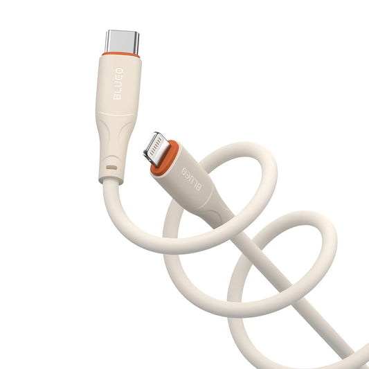Datový a nabíjecí kabel USB-C - Lightning Blueo Ape Legend, 20W, 1.5m, Oranžový