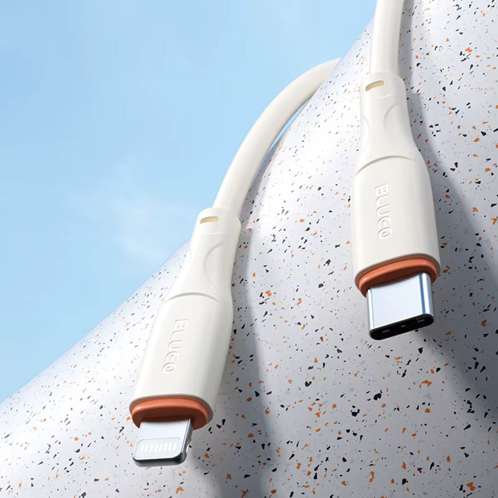 USB-C to Lightning Data and Charging Cable - Blueo Ape Legend, 20W, 1.5m, Orange