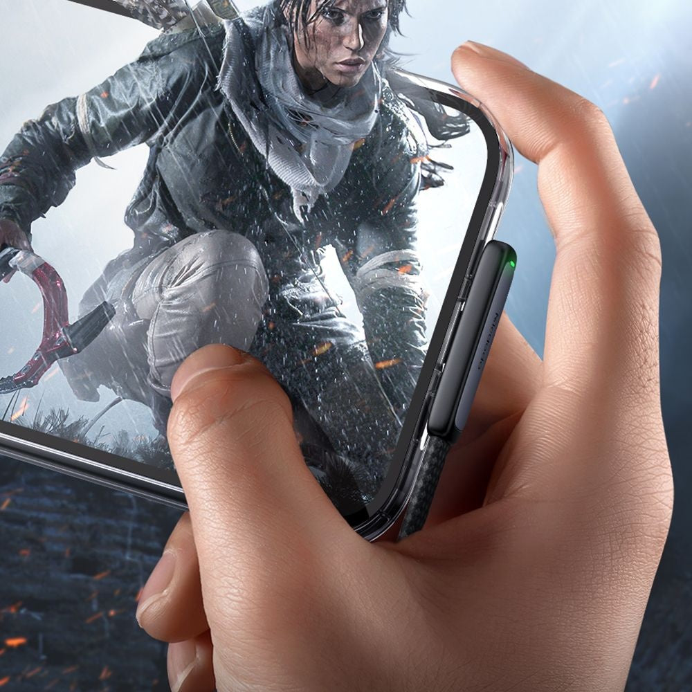 USB-C to Lightning McDodo CA-3350 Angled Data and Charging Cable, 36W, 1.2m, Black