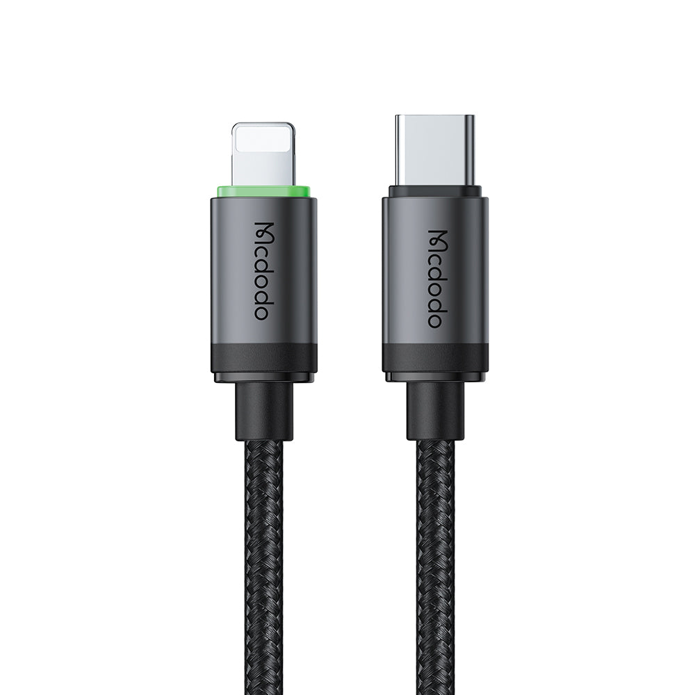 Datový a nabíjecí kabel USB-C - Lightning Mcdodo CA-4820, 36W, 1m, černý