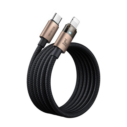 Datový a nabíjecí kabel USB-C - Lightning McDodo CA-6941, 36W, 1.2m, Zlatý