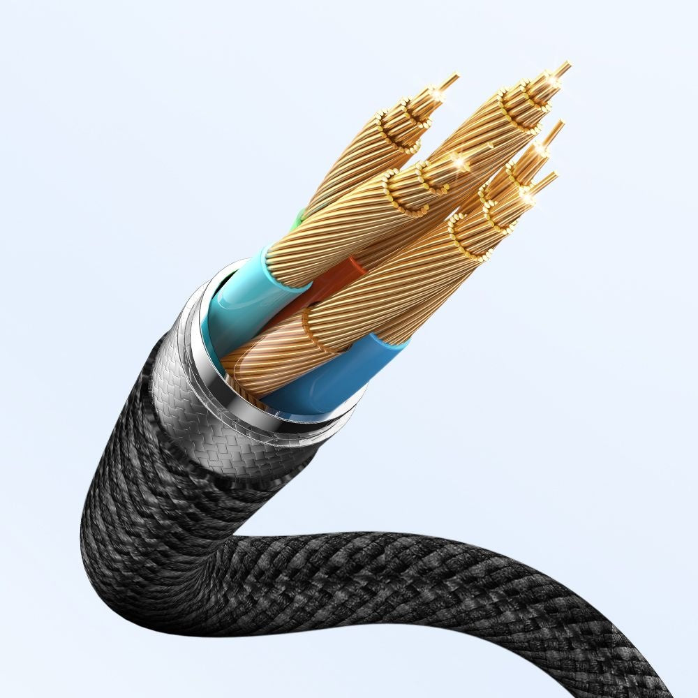 Kabel pro nabíjení USB-C - Lightning / USB-C / QI McDodo CA-4940 3v1, 100W, 1.2m, černý