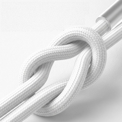 Datový a nabíjecí kabel USB-C - USB-C 3MK Hyper N, 100W, 2m, bílý