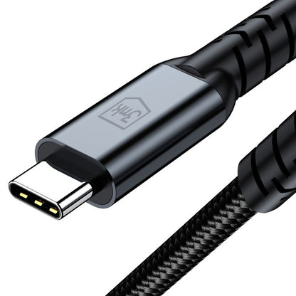 Datový a nabíjecí kabel USB-C - USB-C 3MK Hyper N Thunderbolt 4, 240W, 2m, černý