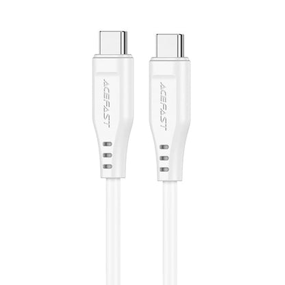 Datový a nabíjecí kabel USB-C - USB-C Acefast C3-03, 60W, 1.2m, bílý