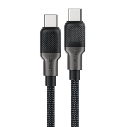 USB-C Data and Charging Cable - USB-C Acefast C10-03, 60W, 1.2m, Black