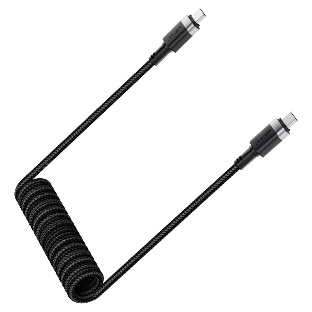 USB-C Data and Charging Cable - USB-C Acefast C14-03, 60W, 1.2m, Black