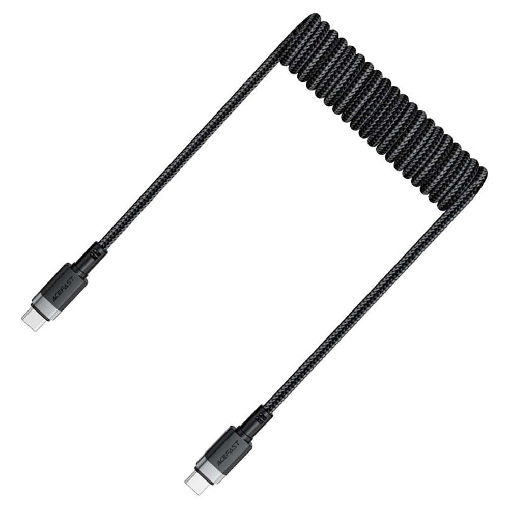USB-C Data and Charging Cable - USB-C Acefast C14-03, 60W, 1.2m, Black
