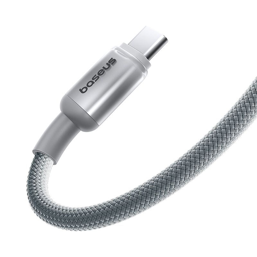 USB-C Data and Charging Cable - USB-C Baseus Discolor, 100W, 2m, Silver E0420800