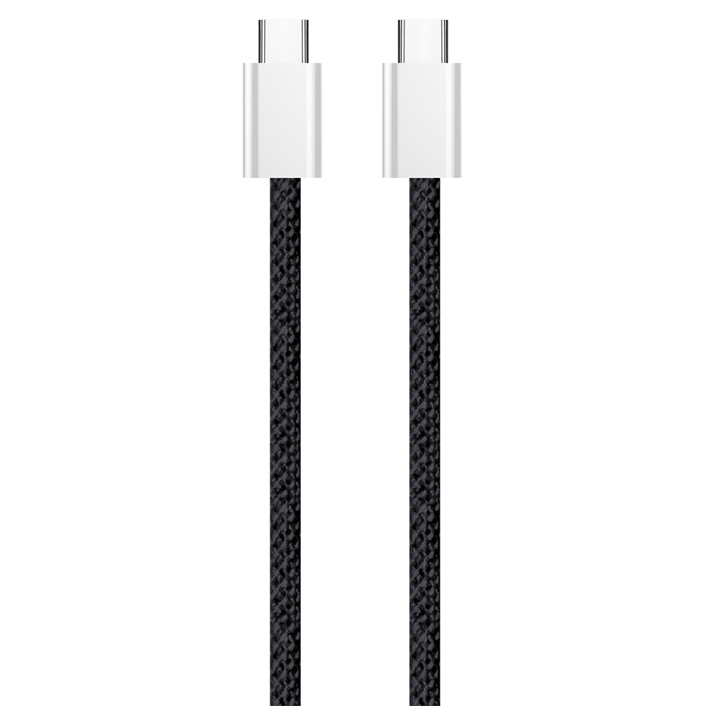Datový a nabíjecí kabel USB-C - USB-C ColorWay CW-CBPDCC061, 60W, 1m, černý