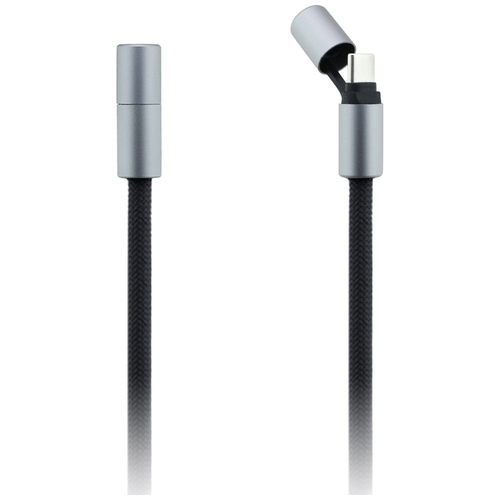 Datový a nabíjecí kabel USB-C - USB-C Karl Lagerfeld Ikonik Charm, 100W, 1,5m, černý