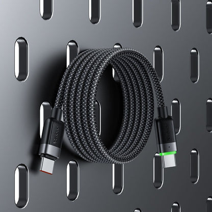 Datový a nabíjecí kabel USB-C - USB-C McDodo CA-2000 Self Winding, 60W, 1.2m, černý