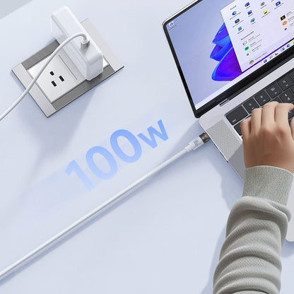 Datový a nabíjecí kabel USB-C - USB-C McDodo CA-5582, 100W, 1.2m, Bílý