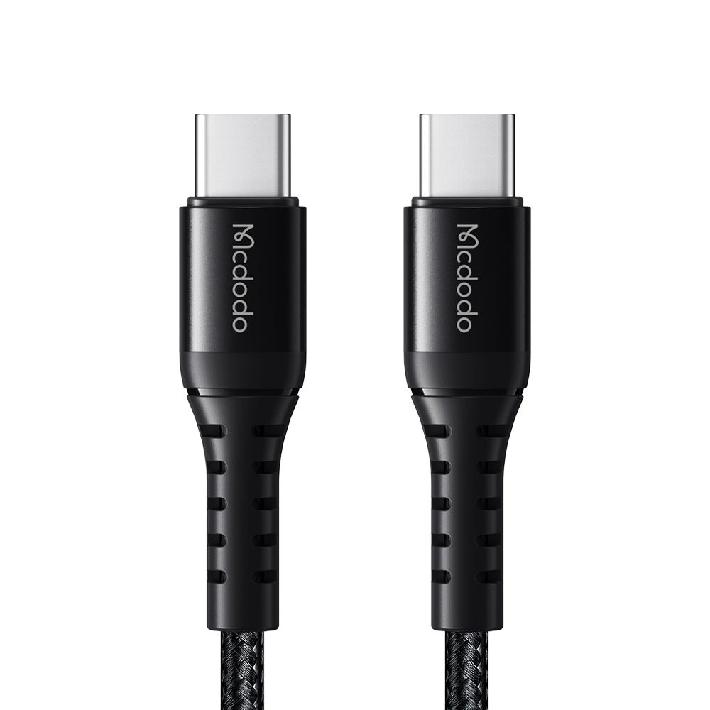 Datový a nabíjecí kabel USB-C - USB-C McDodo CA-5641, 60W, 1m, černý