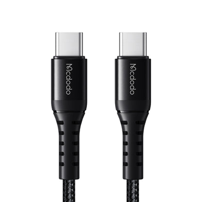 Datový a nabíjecí kabel USB-C - USB-C McDodo CA-5641, 60W, 1m, černý