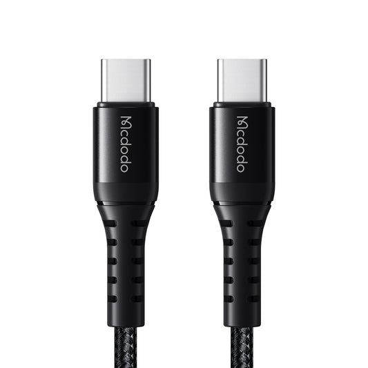 Datový a nabíjecí kabel USB-C - USB-C McDodo CA-5641, 60W, 1m, černý