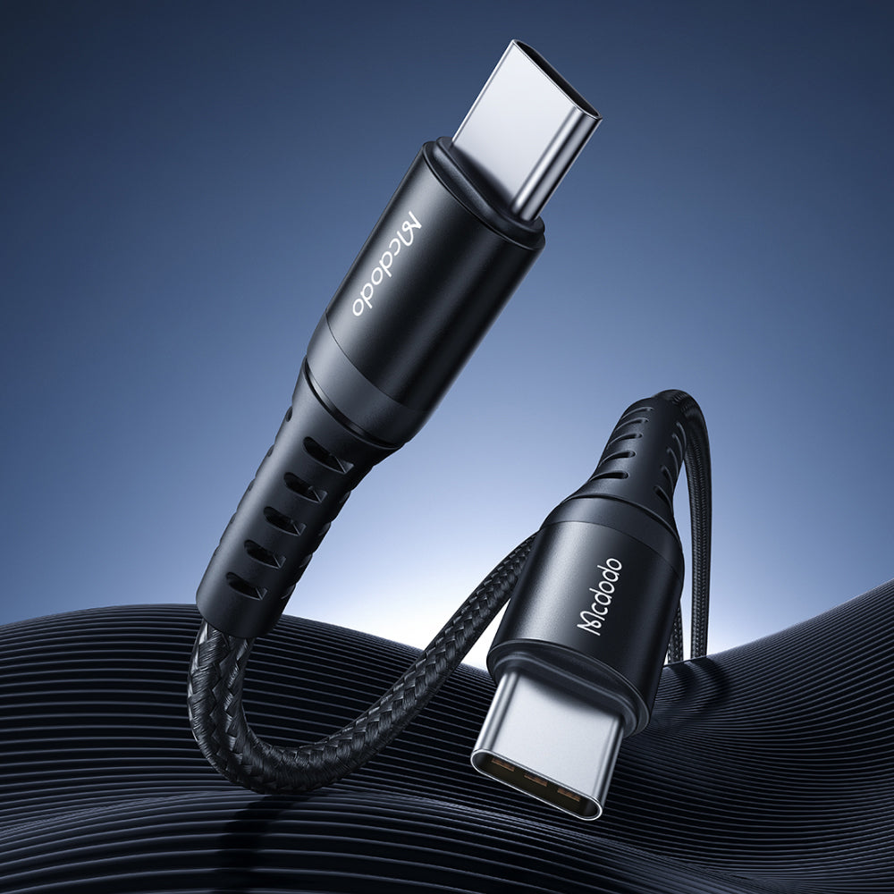 Datový a nabíjecí kabel USB-C - USB-C McDodo CA-5641, 60W, 1m, černý