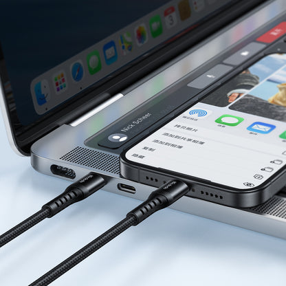 Datový a nabíjecí kabel USB-C - USB-C McDodo CA-5641, 60W, 1m, černý