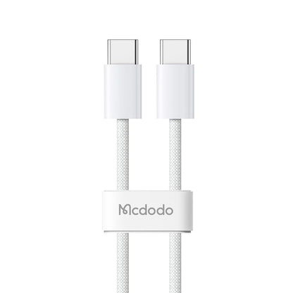 Datový a nabíjecí kabel USB-C - USB-C McDodo CA-5690, 60W, 1m, bílý