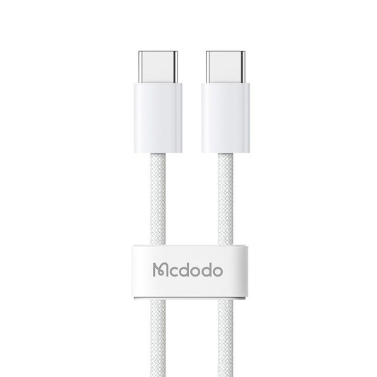 Datový a nabíjecí kabel USB-C - USB-C McDodo CA-5690, 60W, 1m, bílý