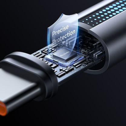 Datový a nabíjecí kabel USB-C - USB-C McDodo CA-5740, 100W, 1.2m, černý