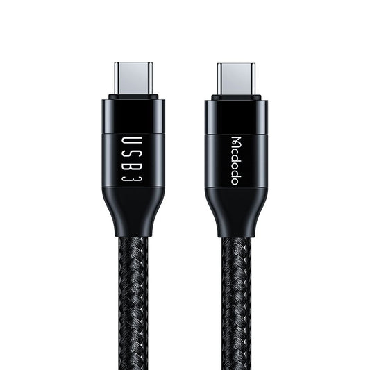 Datový a nabíjecí kabel USB-C - USB-C McDodo CA-7132, 100W, 1.2m, černý