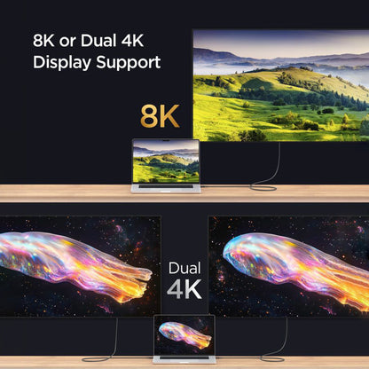 Datový a nabíjecí kabel USB-C - USB-C Spigen EB24015CC, 240W, 1.5m, Černý ACA10423