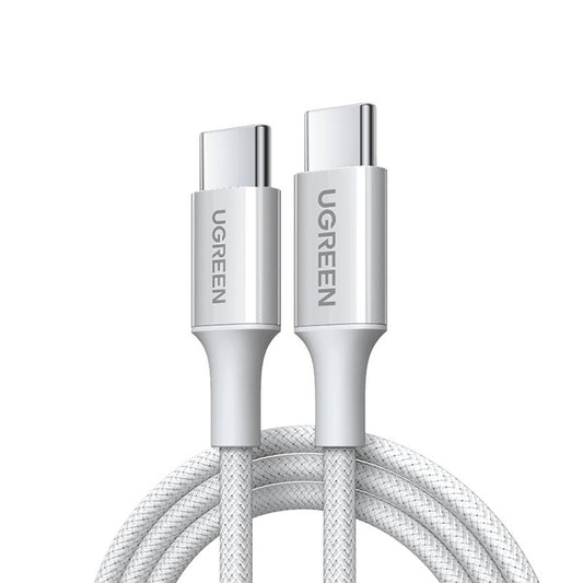 Kabel pro data a nabíjení USB-C - USB-C UGREEN L501, 60W, 2m, šedý