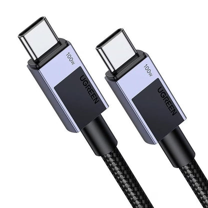 Kabel pro data a nabíjení USB-C - USB-C UGREEN L512, 100W, 1m, šedý