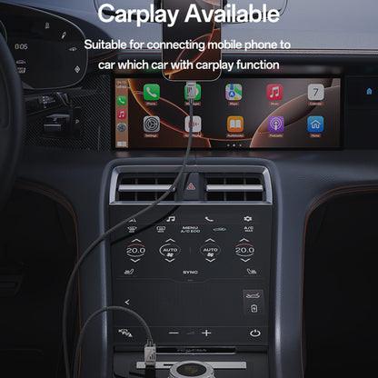 Datový a nabíjecí kabel USB-C - USB-C Yesido CA196, 60W, 1.2m, černý