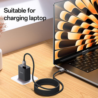 Datový a nabíjecí kabel USB-C - USB-C Yesido CA196, 60W, 1.2m, černý