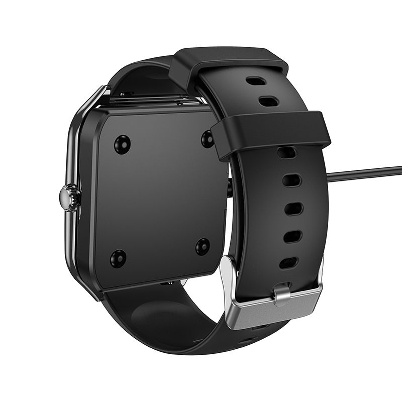 Nabíjecí kabel pro Smartwatch HOCO Y28, USB-A, Černý