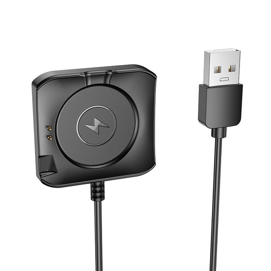 Nabíjecí kabel pro Smartwatch HOCO Y28, USB-A, Černý