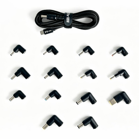 OEM Nabíjecí Kabel, 2m, 14v1, Černý