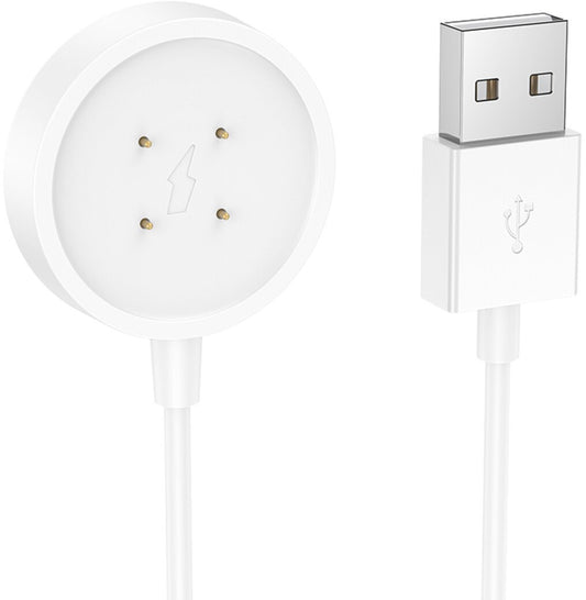 Nabíjecí kabel pro Smartwatch HOCO Y24, USB-A, Bílý