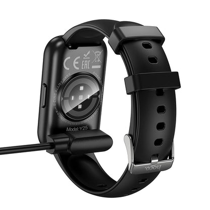 Nabíjecí kabel pro Smartwatch HOCO Y25, USB-A, Černý