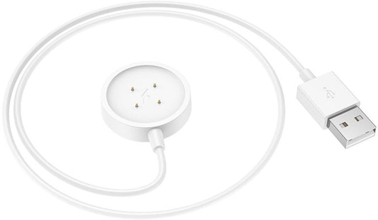 Nabíjecí kabel pro Smartwatch HOCO Y24, USB-A, Bílý