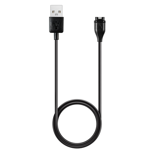 Techsuit TGC1 Charging Cable for Garmin Watch Fenix / vivoactive Series, USB-A, Black