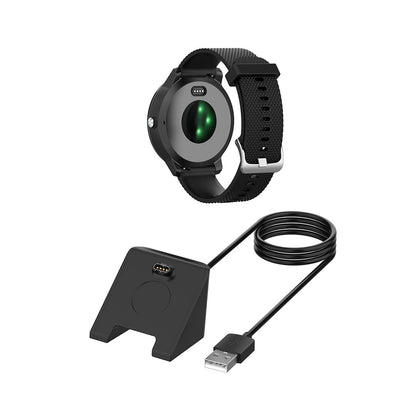 Nabíjecí kabel Techsuit TGC3 pro Garmin Fenix 5 Plus / 7X / 6X / 6 / 5, USB-A, černý