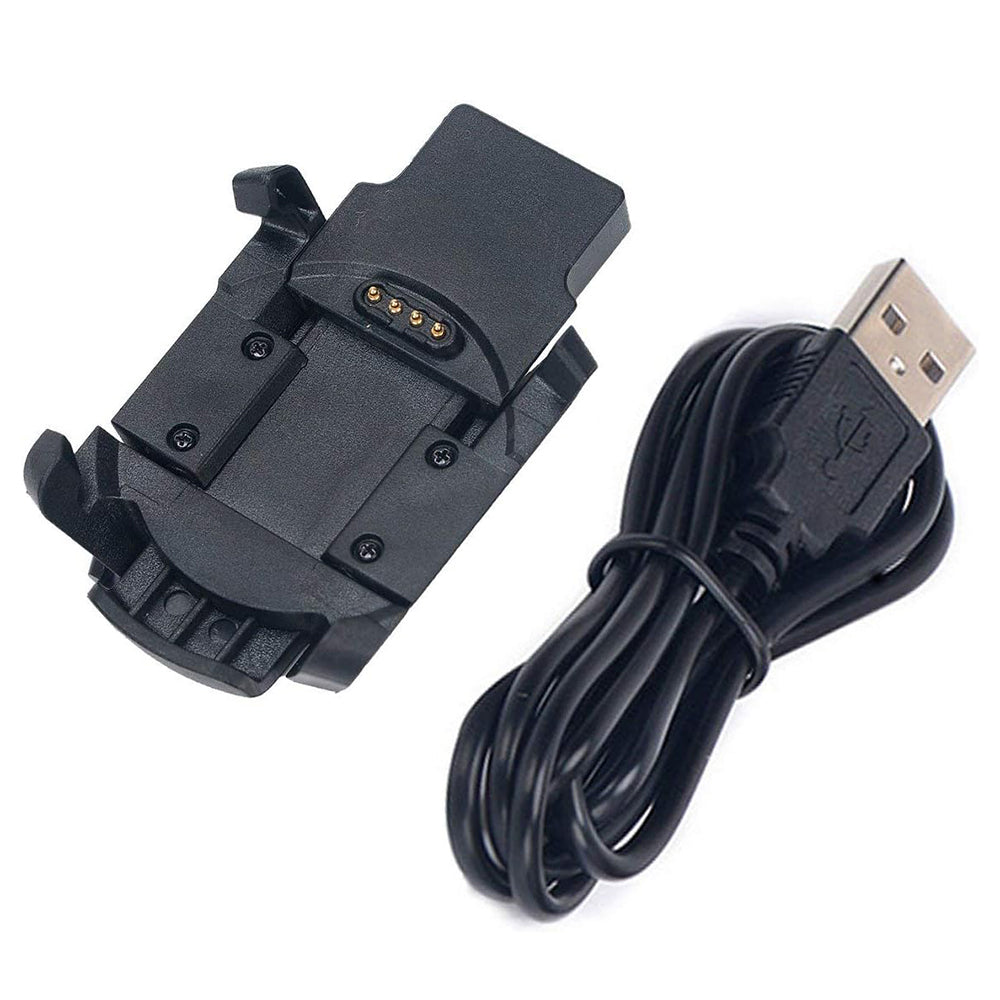 Nabíjecí kabel Techsuit TGC5 pro Garmin Fenix 3 Sapphire / 3 HR / 3, USB-A, černý