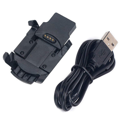 Nabíjecí kabel Techsuit TGC5 pro Garmin Fenix 3 Sapphire / 3 HR / 3, USB-A, černý