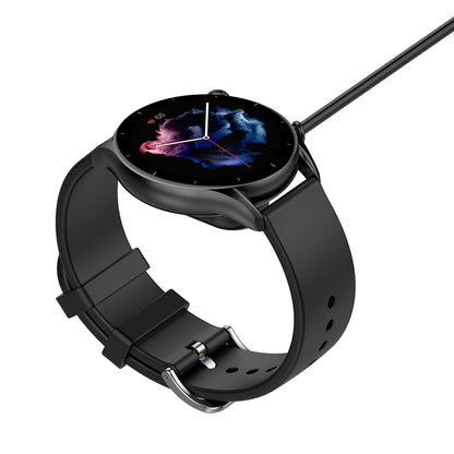 Nabíjecí kabel Techsuit THA3 pro Amazfit Watch Series, USB-A, černý