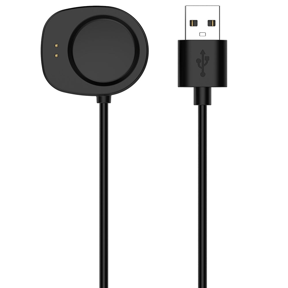 Techsuit THA4 Charging Cable for Amazfit T-Rex 3 / Balance, USB-A, Black