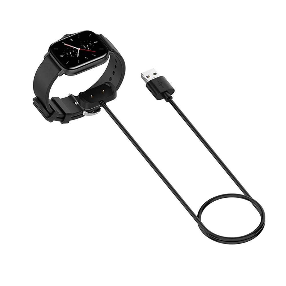 Nabíjecí kabel Techsuit THA6 pro Amazfit Watch Series, USB-A, Černý