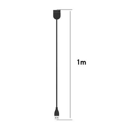 Nabíjecí kabel Techsuit TXC1 pro Xiaomi Smart Band 7 / 6 / 5, USB-A, Černý