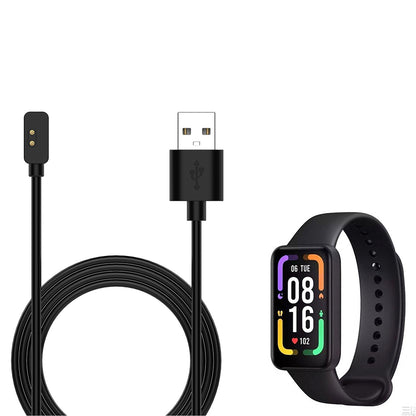 Nabíjecí kabel Techsuit TXC2 pro Xiaomi Smart Band 7 Pro / Redmi Watch 2 / Watch 2 Lite, USB-A, černý