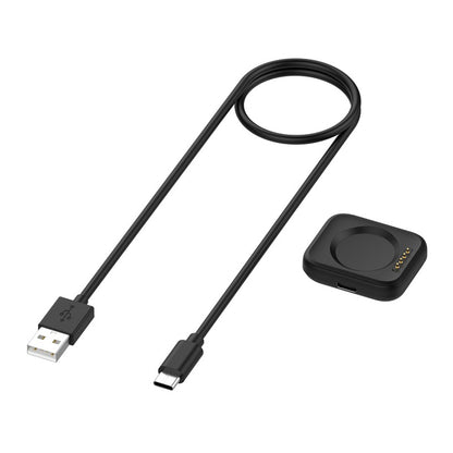 Nabíjecí kabel Techsuit TXC8 pro Oppo Watch / OnePlus Watch Series, USB-A, černý.